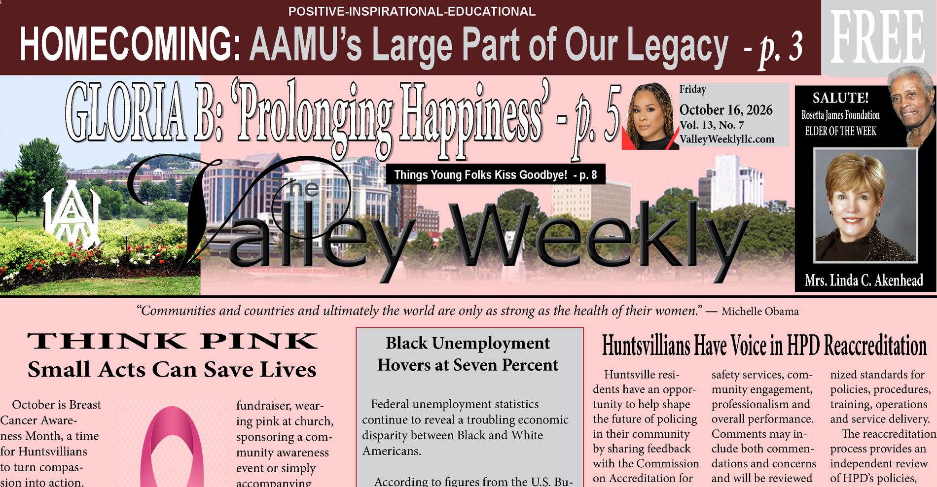 HOMECOMING: AAMU's Large Part of Our Legacy - p.3